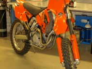 KTM 450 SX 2004. Afrer complete rebuild.